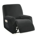 SHANNA Stretch Recliner Chair Cover Sofa Slipcover, 1 Seater Armchair