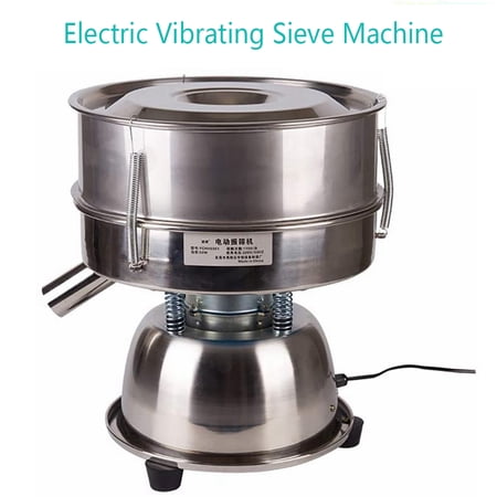 SHANNA Vibrating Sieve Machine Sieve Shaker Machine Automatic Sifter Shaker Machine Electric Powder Screening Machine