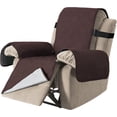thumbnail image 1 of SHANNA Waterproof Recliner Sofa Cover Couch Covers, 1-Piece Washable Reclining Sofa Cover Furniture Protector for Kids, Dogs, Pets, Brown, Oversized Armchair Recliner Cover, 1 of 11