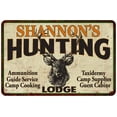 thumbnail image 1 of SHANNON'S Hunting Lodge Sign 16 x 24 Matte Finish Metal 116240015320, 1 of 1