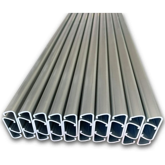 SHANS Greenhouse Aluminum Lock C-Channel Only (6.5 ft.) (10)