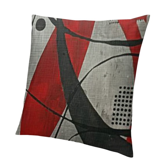SHANXI Atomic Pattern Pillow Cases Mid Century Throw Pillow Cover 12x12in