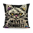 thumbnail image 1 of SHANXI Cat Mom Gifts, Cat Mom Gifts for Women, Best Cat Mom Gifts, Cat Gifts for Women, Cat Mom, Best Cat Mom Ever Pillow Covers , White 22x22in, 1 of 5