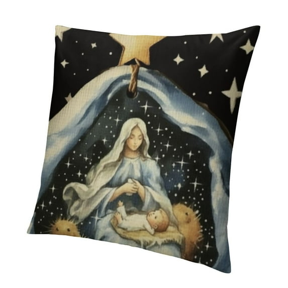 SHANXI Christmas Christmas Decorative Throw Pillow Covers Decoration for Couch Sofa 22x22in