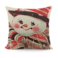 thumbnail image 1 of SHANXI Christmas Pillow Covers Throw Pillow Cases Outdoor Cushion Covers for Sofa 18x18in, 1 of 5