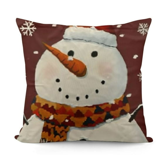 SHANXI Christmas ,Red Outdoor Decorative Throw Pillows for Couch, Decor Pillowcase for Bed Safa 24x24in