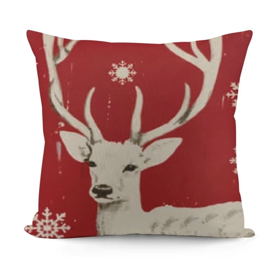 SHANXI Christmas Throw Pillow Covers Decorative Pillows for Sofa Couch Winter Holiday Decor 20x20in