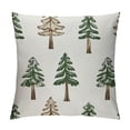 thumbnail image 1 of SHANXI Christmas White Decorative Throw Pillowcases for Home Sofa Decoration 22x22in, 1 of 5