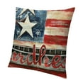 thumbnail image 1 of SHANXI Decor America Flag Pillow Case Decorations for Sofa Couch 22x22in, 1 of 5