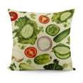 thumbnail image 1 of SHANXI Double-Sided Fruit Printed Design Farmhouse Decorative Pillow Cases, Square Short Plush Cushion Covers for Sofa Couch Car Bedroom Home Decor 12x12in, 1 of 5