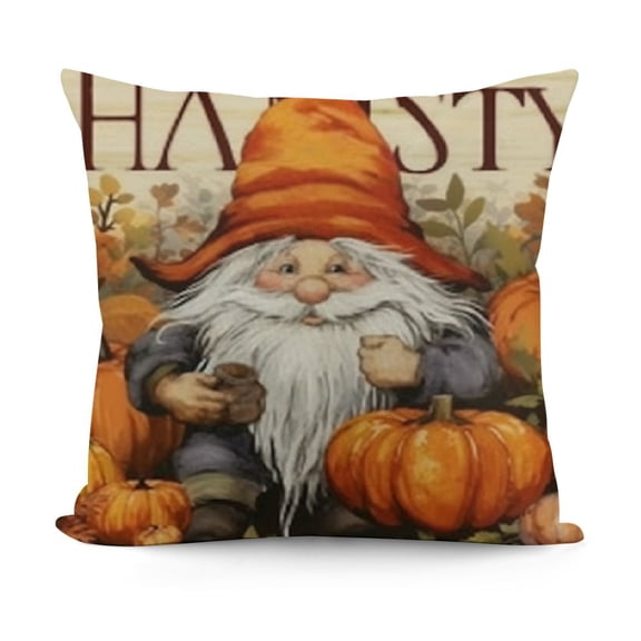 SHANXI Fall Decorative Throw Pillow CoversThankful Grateful Blessed Pumpkin Thanksgiving Fall Decor Outdoor Farmhouse Pillow Cases for Home 24x24in