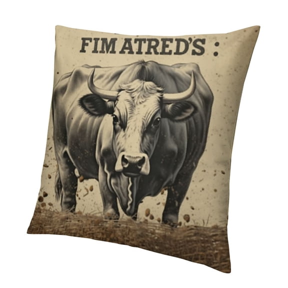 SHANXI Feed Sack ,Home Decorative Throw Cover 12x12in