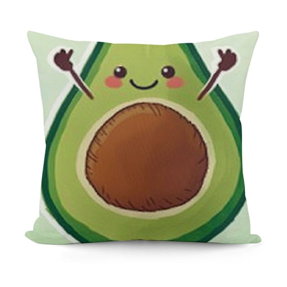 SHANXI Fruit Gift Cute Flower Pillowcases Home Decor Bed Couch Sofa Office Living Room Cushion 12x12in