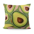 thumbnail image 1 of SHANXI Fruit Summer Light Pink Illustrations Art Flower Pillowcases Sofa 12x12in, 1 of 5