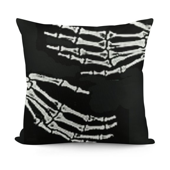 SHANXI Halloween Ghost Decoration Pillow Case Square Decor for Home Sofa Couch 20x20in