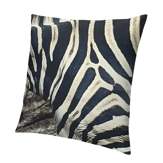 SHANXI Leopard Print Throw Pillow Covers for Couch Sofa Bed Decorative Pillows Cushion Covers,Safari Animal Brown Pillow 20x20in