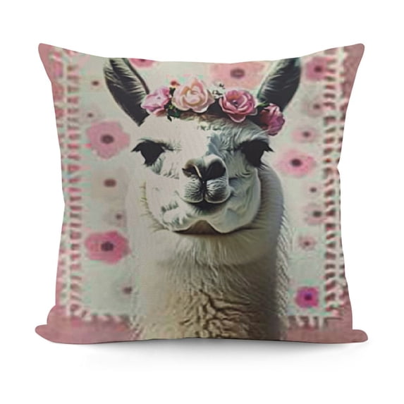 SHANXI Outdoor Patio Throw Pillow Cover Fun Quote You are llamazing Farmhouse Décor Outside Furniture Swing Seat Bench Chair Decorative Cushion Cases Deep Seat Bed Couch Sofa 22x22in