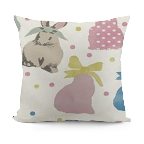 SHANXI Pillow Covers , Decorations Holiday Farmhouse Spring Pillow Case for Home Sofa Couch Decor 24x24in