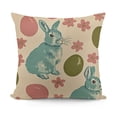 thumbnail image 1 of SHANXI Pillow Covers Decorative Square Pillow Cases Spring Farmhouse Throw Pillows Farmhouse Home Decor for Sofa Couch Living Room Bedroom 18x18in, 1 of 5