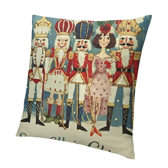 SHANXI Pillow Covers Merry Christmas Throw Pillow Case Decoration Cushion Case 18x18in