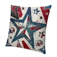 thumbnail image 1 of SHANXI Pillow Covers Stars Beads Decor USA Flag Holiday Pillow Case Decorations for Home Sofa Couch 20x20in, 1 of 5