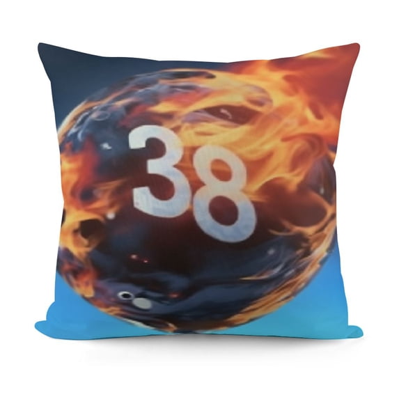 SHANXI Snooker Ball Throw Pillow Covers Square Pillowcase for Bedroom Couch Livingroom Case 18x18in