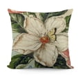 thumbnail image 1 of SHANXI Spring Mangnolia Green Throw Pillow Covers, Vases Cushion Case Decoration for Sofa Couch 18x18in, 1 of 5