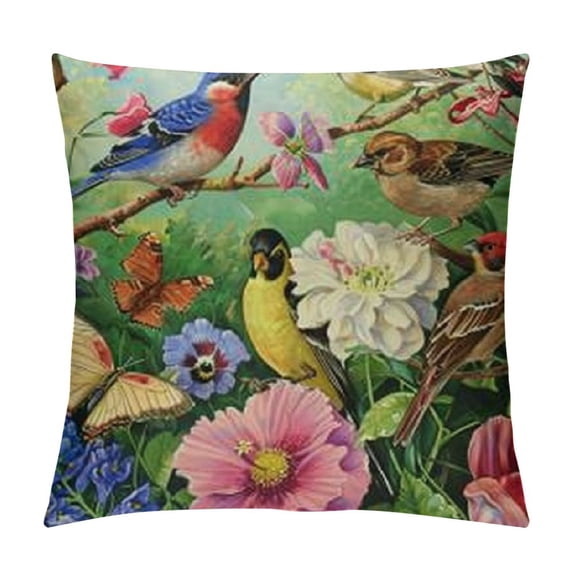 SHANXI Spring Summer Throw Pillow Covers Shells for Couch Office Bedroom Home Decoration 20x20in