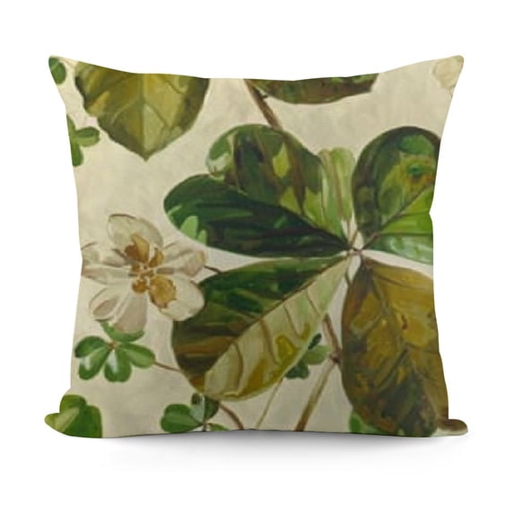 SHANXI St.Patricks Day , Floral Holiday Spring Decorative Pillow Case Decor for Sofa Couch 20x20in