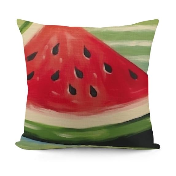 SHANXI Summer Pillow Covers Outdoor Decorative Throw Pillow Covers Pillowcases Linen Cushion Covers for Couch Bed Summer Decor 24x24in