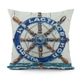 thumbnail image 1 of SHANXI Summer Throw Pillow Covers Red Navy Blue Decorative Pillow Cases Outdoor Cushion Covers for Couch Sofa Bed Home Decor 12x12in, 1 of 5
