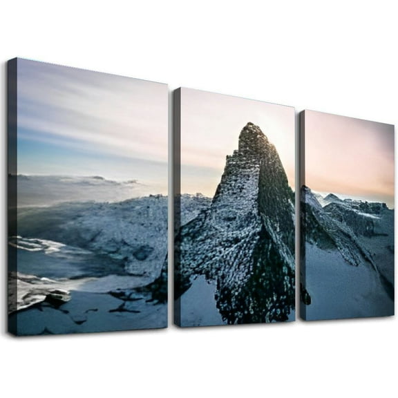 SHANXI Sun the Canvas Wall Art Bathroom Decor Paintings Pictures for Bedroom Wall Decor Above Bed Living Room Wall Decoration Office Artwork 12"x16"x3pcs