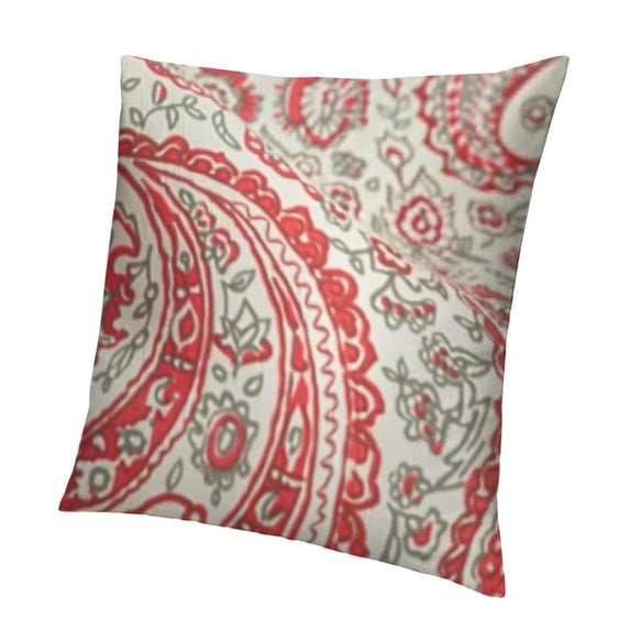 SHANXI Throw Pillow Covers Backdrop Curtains Elegance Flower Old for Living Room Bedroom Sofa 24x24in