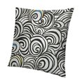 thumbnail image 1 of SHANXI Throw Pillow Covers Black and White Print Cushion Cover Soft Pillow Cases for Home Sofa Bed Chair Car Office Decorative 12x12in, 1 of 5