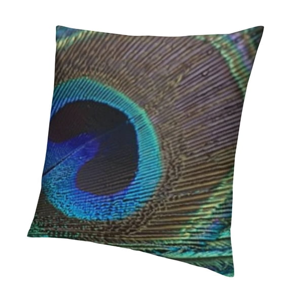 SHANXI Throw Pillow Covers Bright Color Decorative Full Gold 18x18in