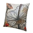 thumbnail image 1 of SHANXI Throw Pillow Covers Chinese Ink Painting Flower Lotus Print Cushion Cover Soft Pillow Cases for Home Sofa Bed Chair Car Office Decorative 18x18in, 1 of 5
