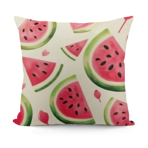 SHANXI Throw Pillow Covers Decorative Pillow Cases Polyester Linen Outdoor Cushion Covers for Sofa Bed Home Decor 22x22in