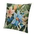 thumbnail image 1 of SHANXI Throw Pillow Covers Flowers Botanical Print Cushion Cover Soft Pillow Cases for Home Sofa Bed Chair Car Office Decorative 18x18in, 1 of 5