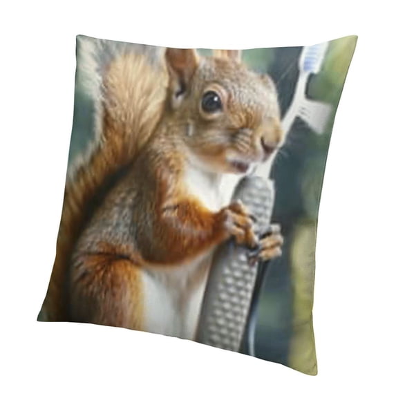 SHANXI Throw Pillow Covers Golf Bag Animal Wildlife Color Cute Day Flag Club for Couch Living Room 18x18in