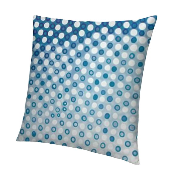 SHANXI Throw Pillow Covers Halftone Gradient Digital Dot Artwork Backdrop Business Circle Color Cover Creative for Living Room Bedroom Sofa 20x20in