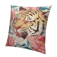 thumbnail image 1 of SHANXI Throw Pillow Covers Home Decor Flower Rose Vintage Botanical Decorative 22x22in, 1 of 5
