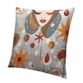 thumbnail image 1 of SHANXI Throw Pillow Covers Home Decor Mid Century Colorful Pillow Cases Decorative 12x12in, 1 of 5