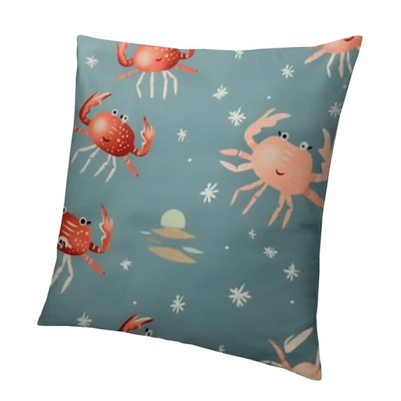 SHANXI Throw Pillow Covers Home Decor Red Blue Pillow Cases Decorative 12x12in