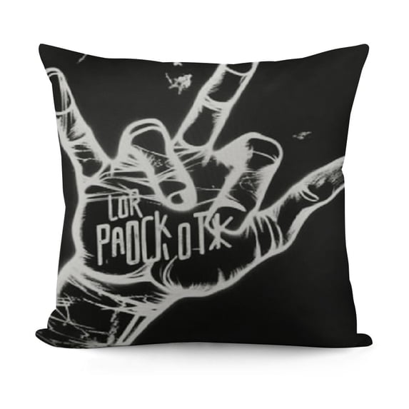 SHANXI  Throw Pillow Covers Home Decor Rock Roll Music Guitar Vintage Retro Sun Pillow Cases Decorative 18x18in