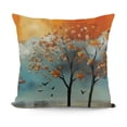 thumbnail image 1 of SHANXI Throw Pillow Covers Landscape Cushion Cover Soft Pillow Cases for Home Sofa Bed Chair Car Office Decorative 12x12in, 1 of 5