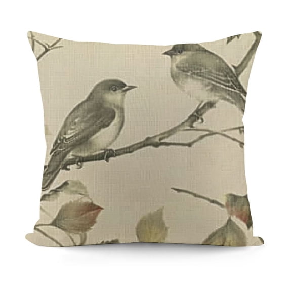 SHANXI Throw Pillow Covers Linen Pillow Case Decorative Pillowcasefor Sofa Couch Bedroom Living Room Car 18x18in