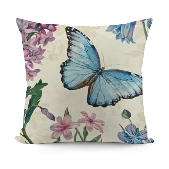 SHANXI Throw Pillow Covers Patio Decorative Pillow Cushion Cases Outdoor Cushion Covers for Couch Sofa Bedroom Car Home Decor 12x12in