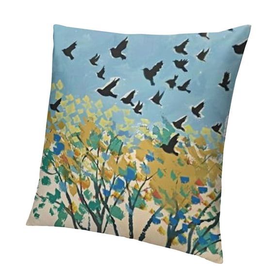 SHANXI Throw Pillow Covers Pillow Cases for Home Sofa Bed Chair Car Office Decorative 22x22in