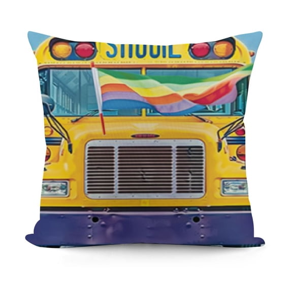 SHANXI Throw Pillow Covers Pillowcases for Students Kids Room Decor 18x18in