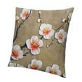 thumbnail image 1 of SHANXI Throw Pillow Covers Plum Blossom Flower Bird Print Cushion Cover Soft Pillow Cases for Home Sofa Bed Chair Car Office Decorative 20x20in, 1 of 5